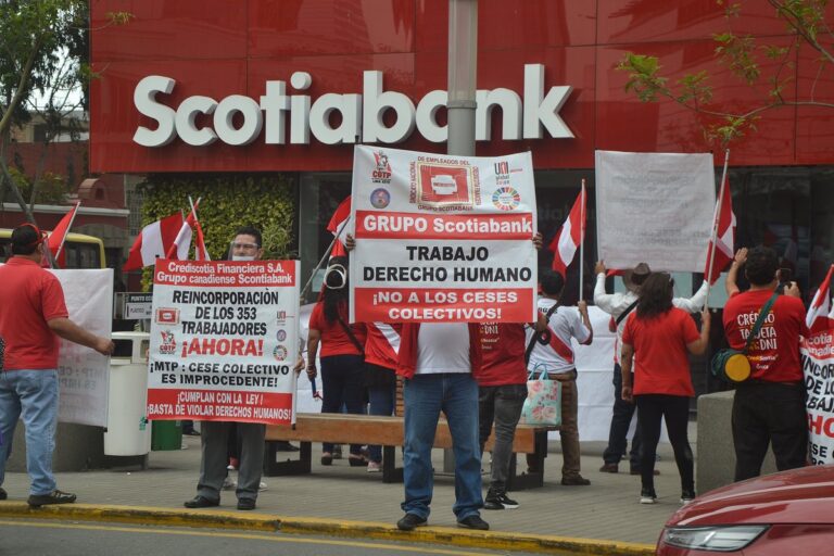 UNI Américas aplaude la labor de Sinecrediscotia en Perú al lograr la reincorporación de 353 trabajadores