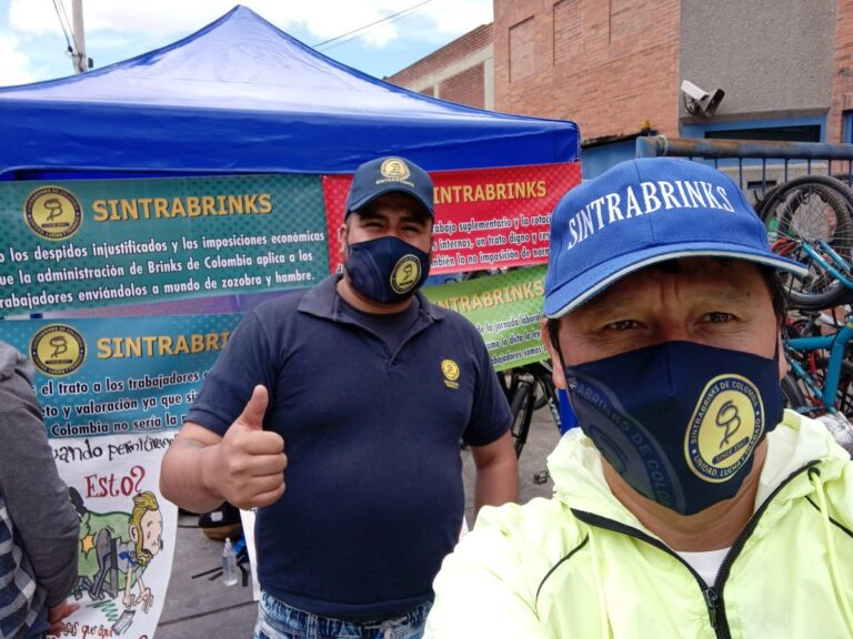 UNI Américas solicitó al Gobierno colombiano que intervenga frente a las amenazas contra miembros de Sintrabrinks