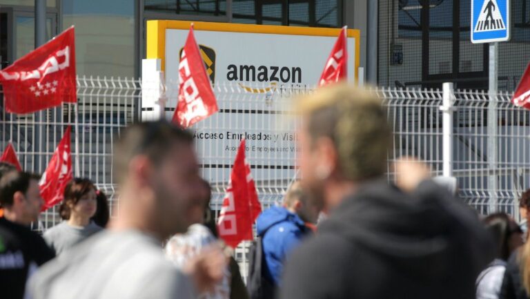 Cumbre Make Amazon Pay: sindicatos anuncian huelgas y protestas para el Back Friday