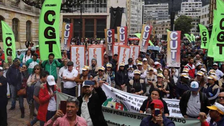 Colombia: centrales sindicales desaprobaron propuesta de salario mínimo del Gobierno