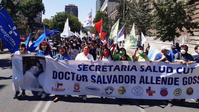 Chile: sindicatos celebran la aprobación del Derecho a la Salud en la Convención Constitucional