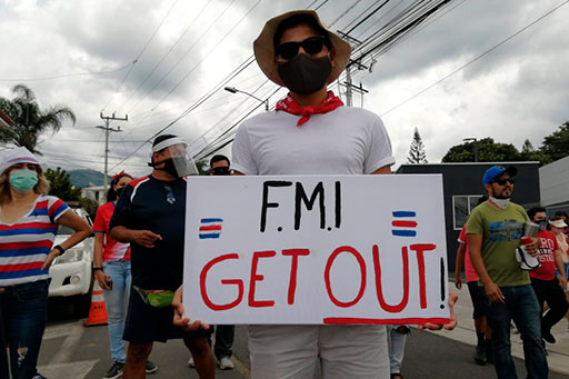 Costa Rica: mujeres trabajadoras convocan a una manifestación frente a la Asamblea