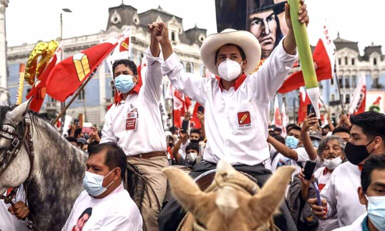 Perú: Pedro Castillo y la CGTP sellan acuerdo de cara al balotaje presidencial
