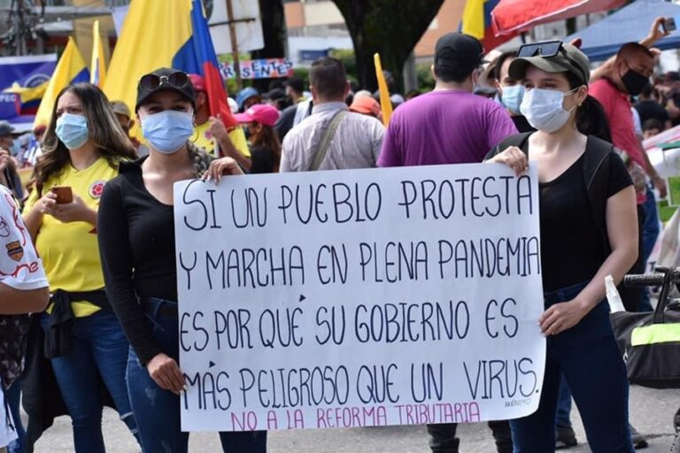CSI pide al Gobierno de Colombia que ponga fin a la violencia contra los manifestantes