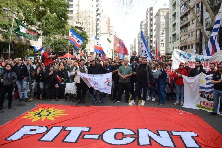 El Plenario Intersindical de Uruguay encabezará un acto en contra de la aprobación de la Reforma Jubilatoria