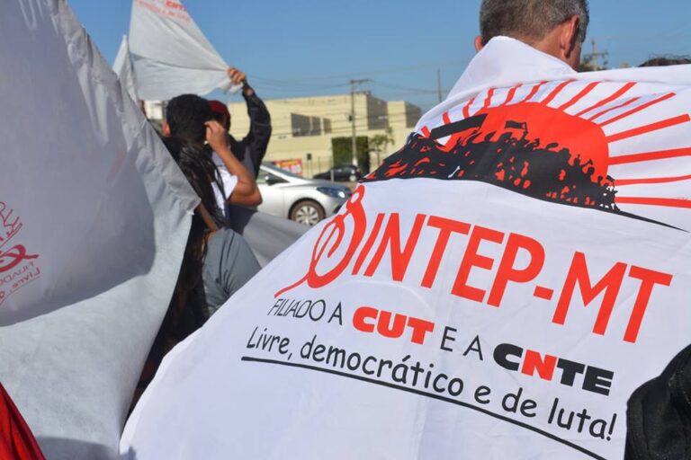 Sintep-MT Brasil evalúa una huelga en Educación, como medida para restablecer negociaciones con el Gobierno