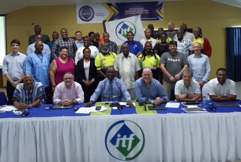 ITF propone a los Gobiernos y empleadores del Caribe estrategias para afrontar la crisis laboral