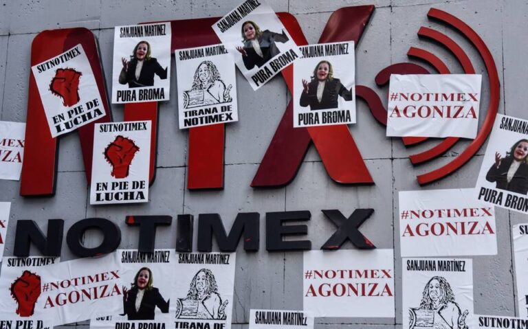 México: Nueva Central de Trabajadores pide solución a la huelga en Notimex