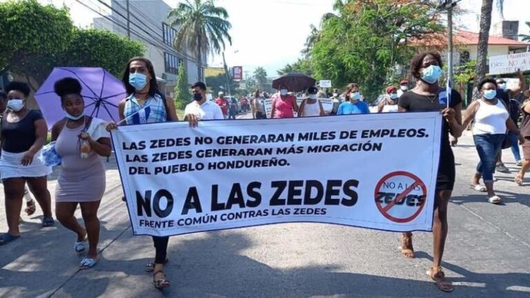 Honduras: organizaciones sindicales y sociales convocan a una movilización en contra de las ZEDES