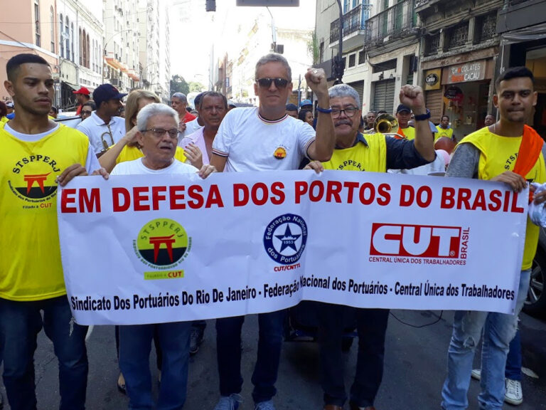 Brasil: guardias portuarios se declararon en huelga y piden aprobación del Convenio Colectivo