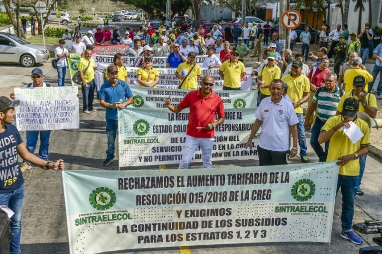 Colombia: Sintraelecol denunció despidos injustificados por parte de la empresa AIR-E