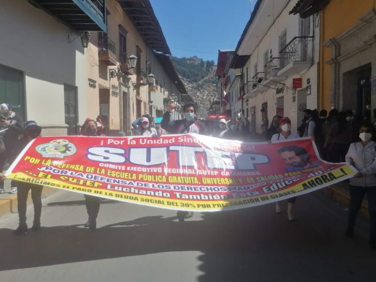 Después de su Jornada Nacional de Lucha, SUTEP Perú presentó propuestas al Ejecutivo