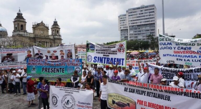 La CSA pide protección y justicia ante asesinato de líder sindical guatemalteco