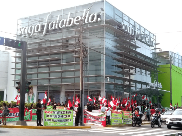 Perú: CATP exigió medidas judiciales inmediatas por amenaza de despido contra dirigente del sindicato de Falabella