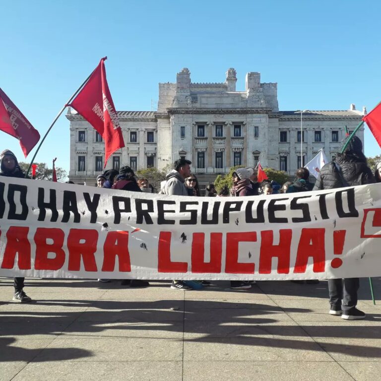 CONTUA manifestó su apoyo a la huelga que encara AFFUR en Uruguay, en defensa del presupuesto