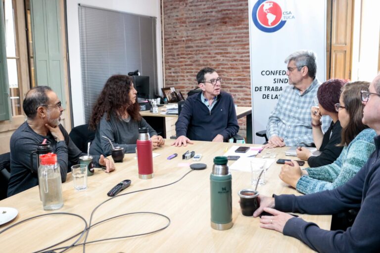 Dirigentes argentinos y brasileros se reunieron con el secretariado de la CSA