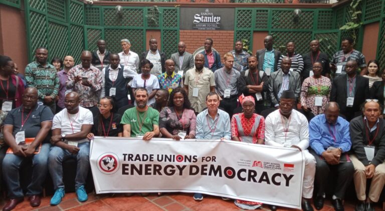 Red Global de Sindicatos presidió un encuentro internacional sobre democratización energética