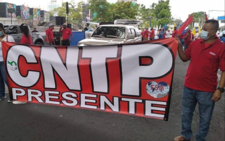 Central Nacional de Trabajadores de Panamá se solidarizó con la población peruana