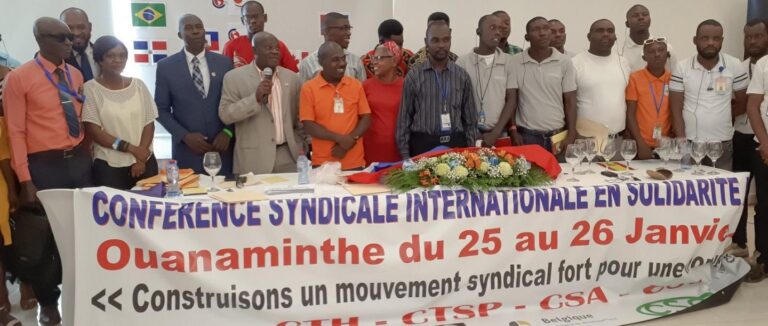 El movimiento social y sindical quiere acabar con el ciclo de crisis e injerencia en Haití