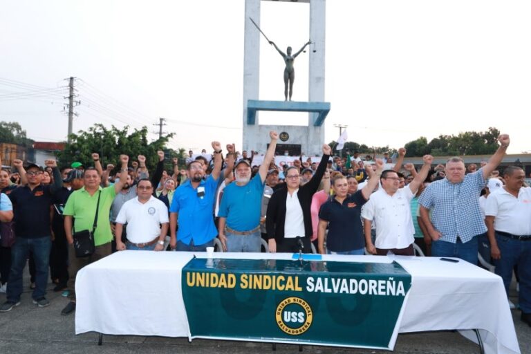 Unidad Sindical Salvadoreña presentó «puntos de agenda» para el Día del Trabajador