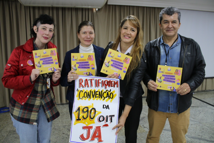 Comité de Mujeres de la ISP en Brasil lanza Guía Sindical sobre violencia en el trabajo