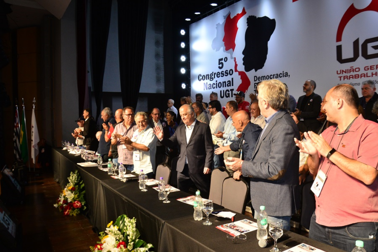 Unión General de los Trabajadores de Brasil inauguró su V Congreso Nacional