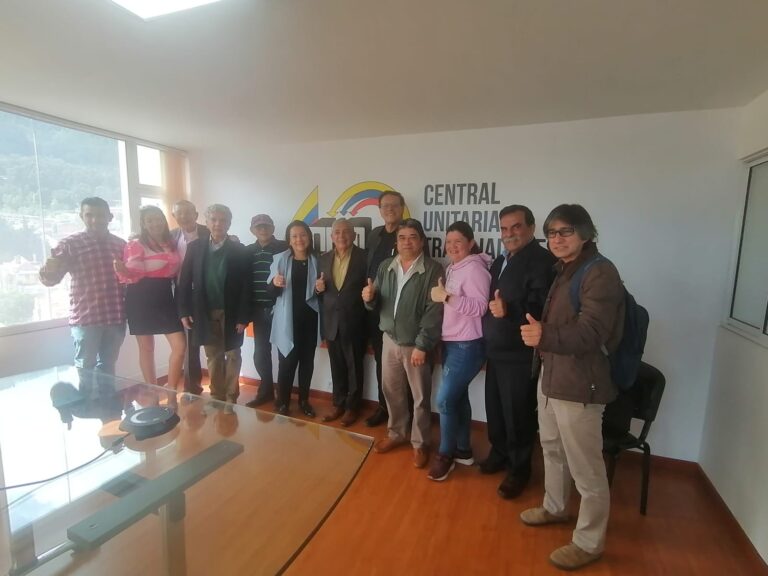 La CUT Colombia presentó su nuevo Comité Ejecutivo