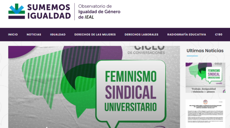 La Internacional de la Educación de América Latina lanza Observatorio de Igualdad de Género