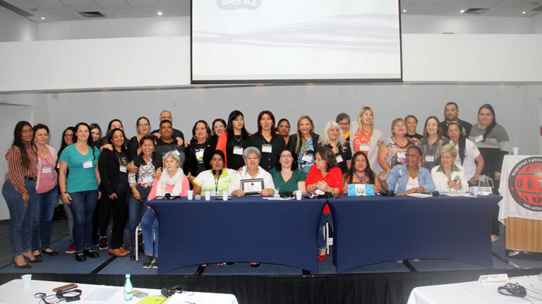 La Rel UITA destacó el aumento en la participación de las mujeres en su XVI Conferencia Regional