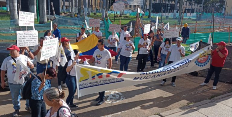 Sindicato Nacional de Trabajadores del Transporte de Colombia exige respuesta a su pliego de peticiones
