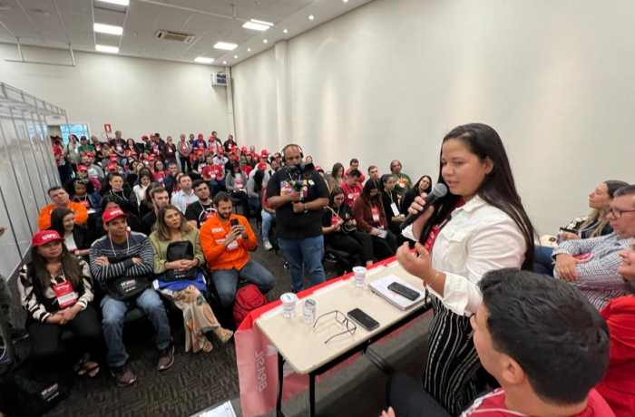 La juventud sindical de Brasil discutió en torno a los retos futuros en el marco del Congreso de la CUT