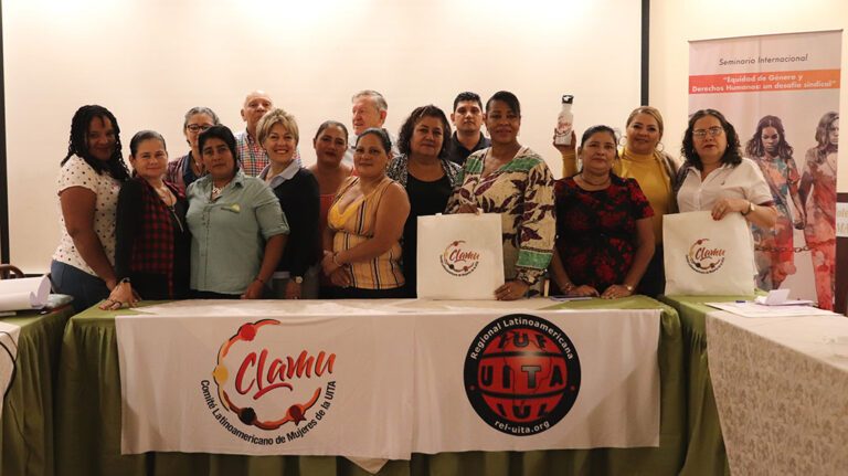 Concluyó el seminario internacional del Comité Latinoamericano de Mujeres de la UITA