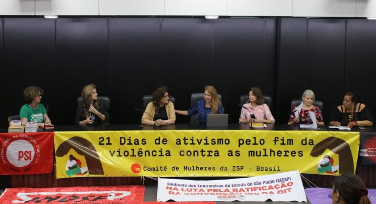 Comité de Mujeres de la ISP Brasil participó en audiencia pública sobre el Convenio 190 de la OIT