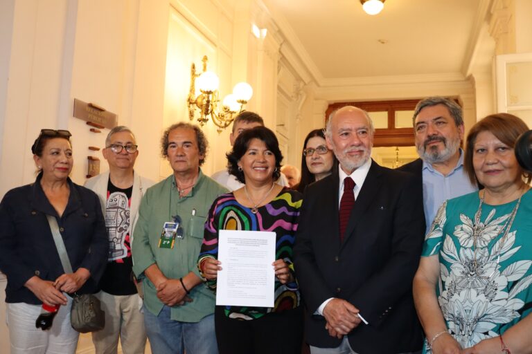 Con apoyo de trabajadores del sector público, presentan proyecto de ley de reajuste salarial para altas autoridades en Chile