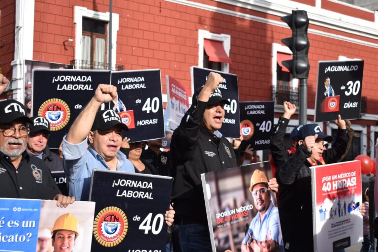 México: la Federación de Trabajadores del Estado de Puebla exige Jornada laboral de 40 horas