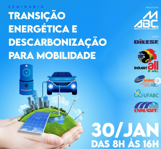 Sindicato de los Metalúrgicos de Brasil realizó el Seminario «Transición de Energía y Descarbonización para la Movilidad»