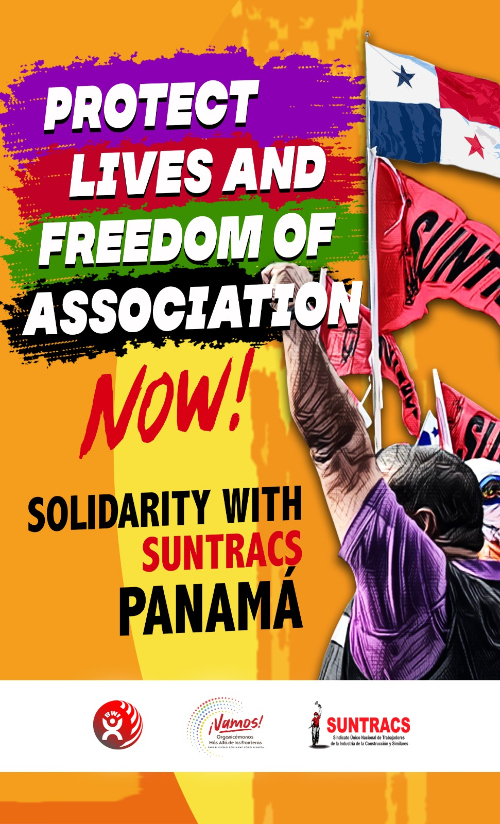 Internacional de la Construcción y la Madera encabeza campaña contra la persecución sindical en Panamá