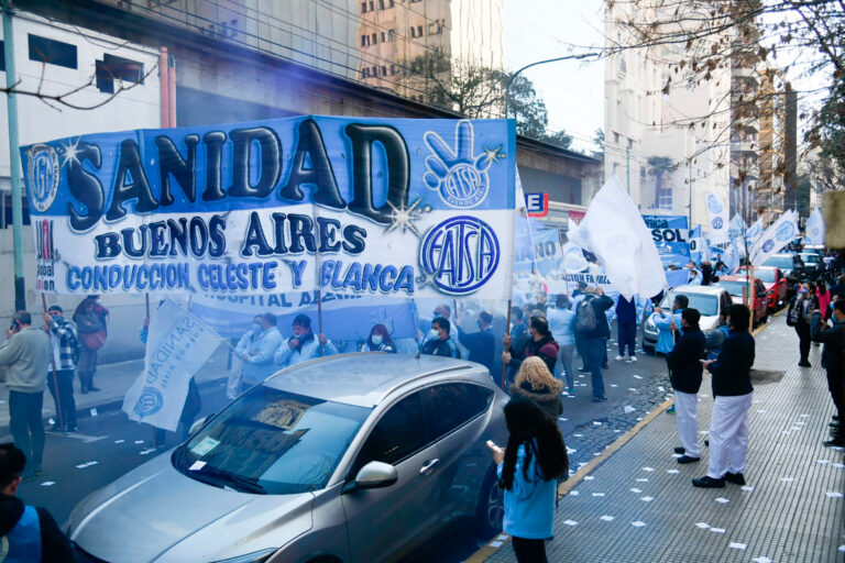 La UNI Américas manifestó su respaldo al paro que encaran trabajadores de Sanidad en Argentina