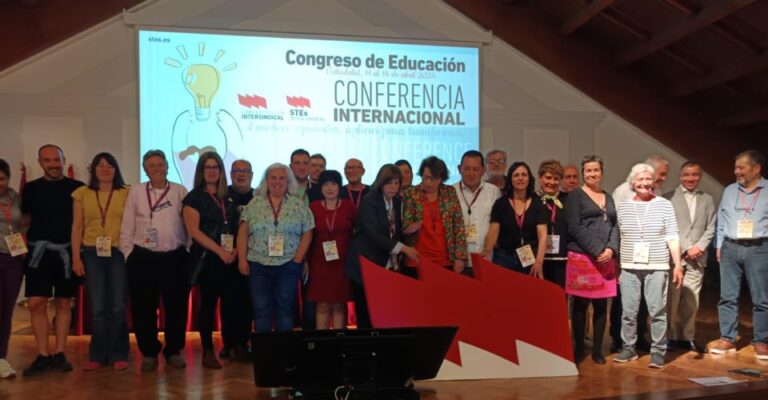 La Intersindical STEs realizó su Conferencia Internacional “Enseñar, aprender, aplicar para transformar”