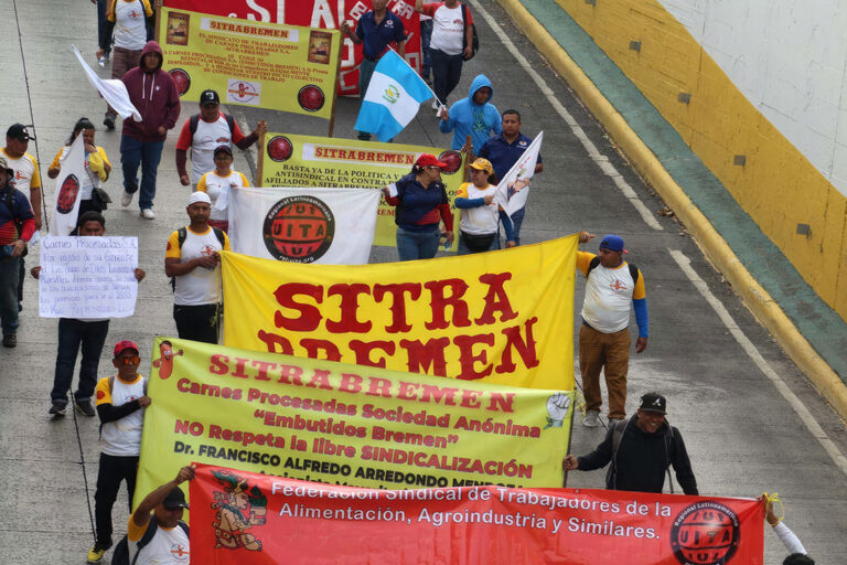 Sindicato de Trabajadores de Carnes de Guatemala denuncia violaciones de derechos laborales