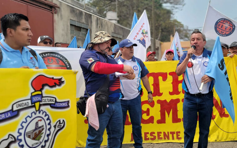 Sindicato de Trabajadores de Carnes Procesadas de Guatemala exigen negociación del pacto colectivo