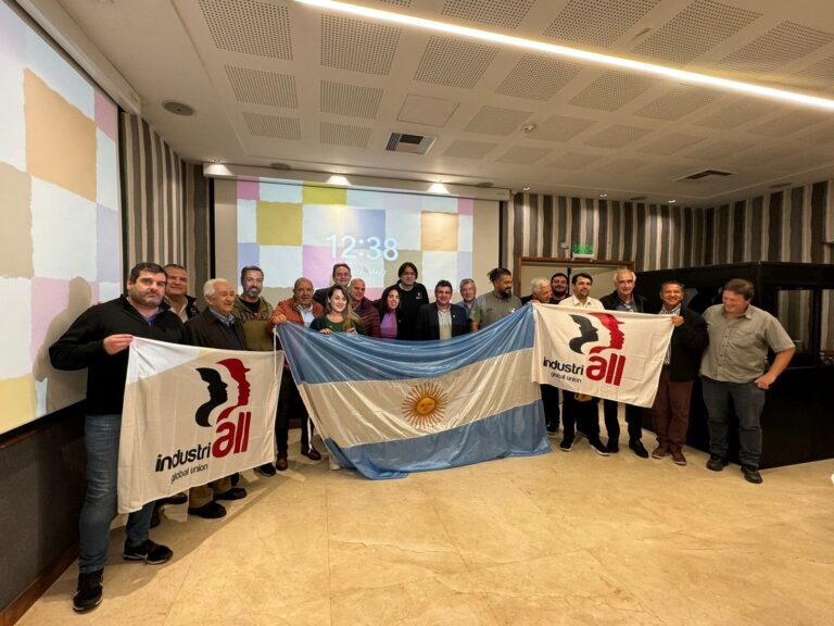 Comité Ejecutivo Regional de IndustriALL aprobó declaración de solidaridad con el paro nacional argentino
