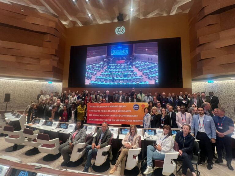 La CSI lanzó su «Índice Global de Derechos» en la Conferencia Internacional del Trabajo de la OIT