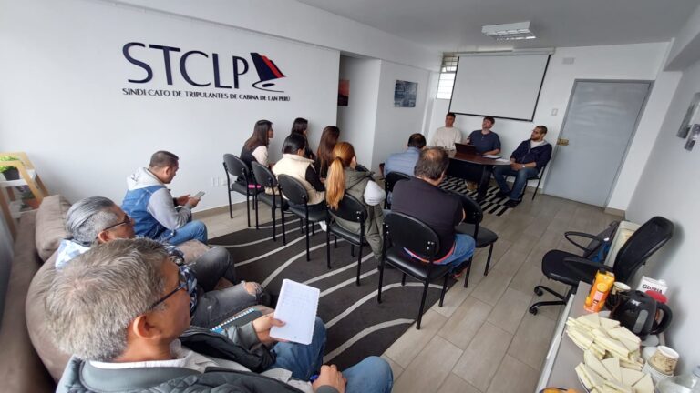 Encuentro Nacional de Sindicatos de Perú discuten proyectos estratégicos para el sector del transporte