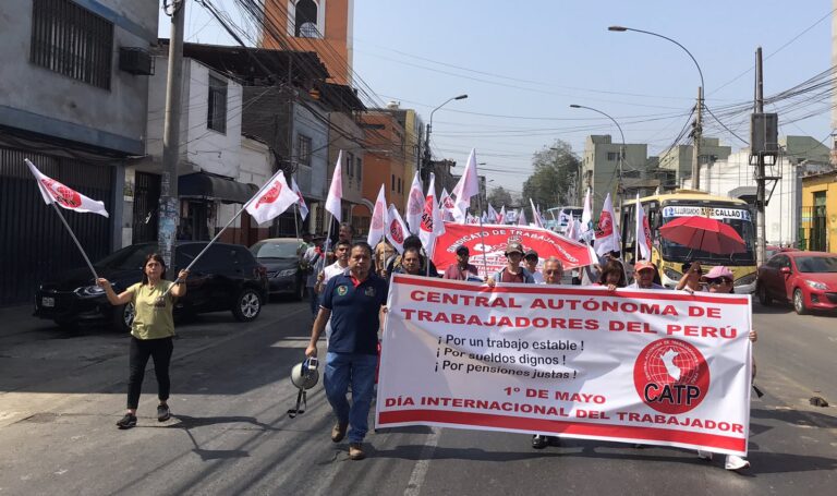 La Central Autónoma de Trabajadores del Perú denunció el despido arbitrario de dirigente sindical en Lima