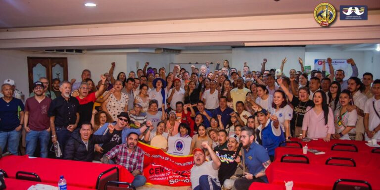 Colombia: 230 delegados de la Unión Sindical Obrera debatieron sobre transición energética y memoria