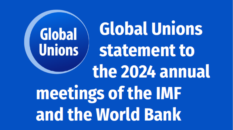 Sindicatos globales exigen reforma del sistema financiero internacional en el 80º aniversario de la Conferencia de Bretton Woods