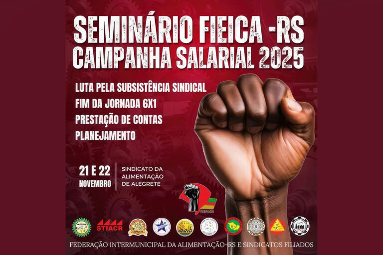 Sindicatos de la Alimentación del sur de Brasil se preparan para la Campaña Salarial 2025