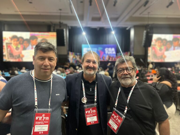 Después de veinte años, la poderosa CGT Argentina integrará el Comité Ejecutivo de la CSA