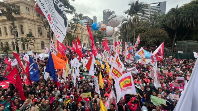 La CTB lidera movilizaciones en Brasil por «la soberanía nacional y la democracia»